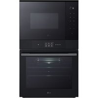 Outlet Conjunto de horno y microondas Black Glass Edition - WSMG7625MF.OUTLET