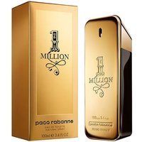 Paco Rabanne - 1 Million Eau de Toilette | Colonia para hombre. Mandarina, Menta, Canela, Cuero y Ámbar. Fragancia Masculina Amaderada Especiada Audaz, Seductora e Icónica