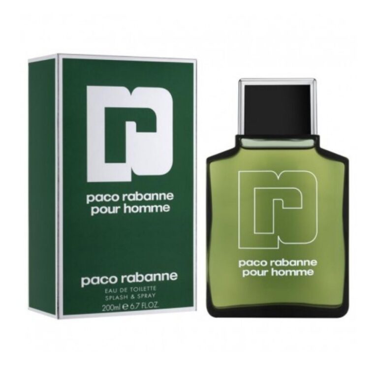 Paco Rabanne - Pour Homme Eau de Toilette 200 Ml. - Colonia para hombre Uso de a diario.