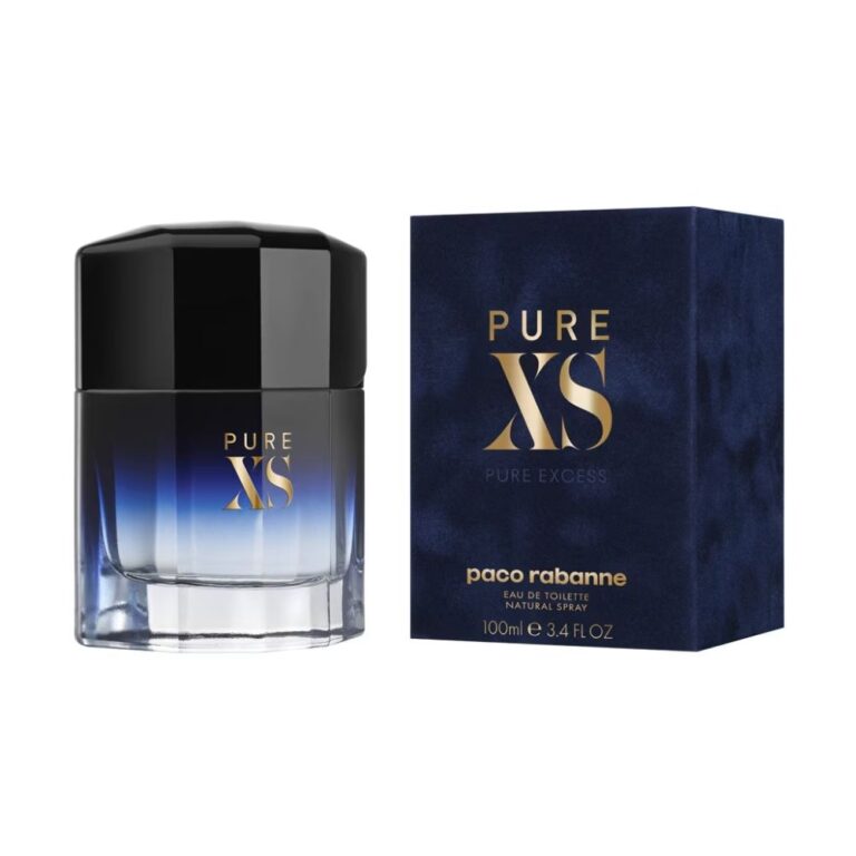 Paco Rabanne - Pure XS Eau de Toilette | Colonia para hombre. Frescura Helada, Jengibre, Vainilla Ardiente, Licor y Mirra. Fragancia Masculina Oriental Especiada Magnética y Duradera