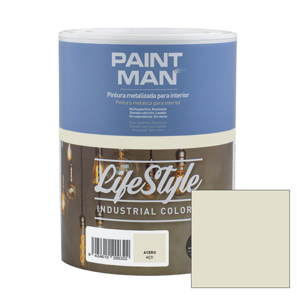paintman Pintura interior paintman lifestyle industrial metalizado acero 1