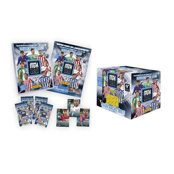 PANINI MEGACRACKS 2026/2027 LALIGA EA SPORTS CAJA 50SOBRES/ALBUM LANZAMIENTO CON 4 SOBRES+CAJA 50 SOBRES/25SOBRES SUELTOS/ALBUM LANZAMIENTO + 4 SOBRES +25SOBRES PARA ELEGIR.OFICIAL GARANTIZADO