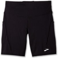 Pantalones de Running Brooks Spark 8" Mujer Negro