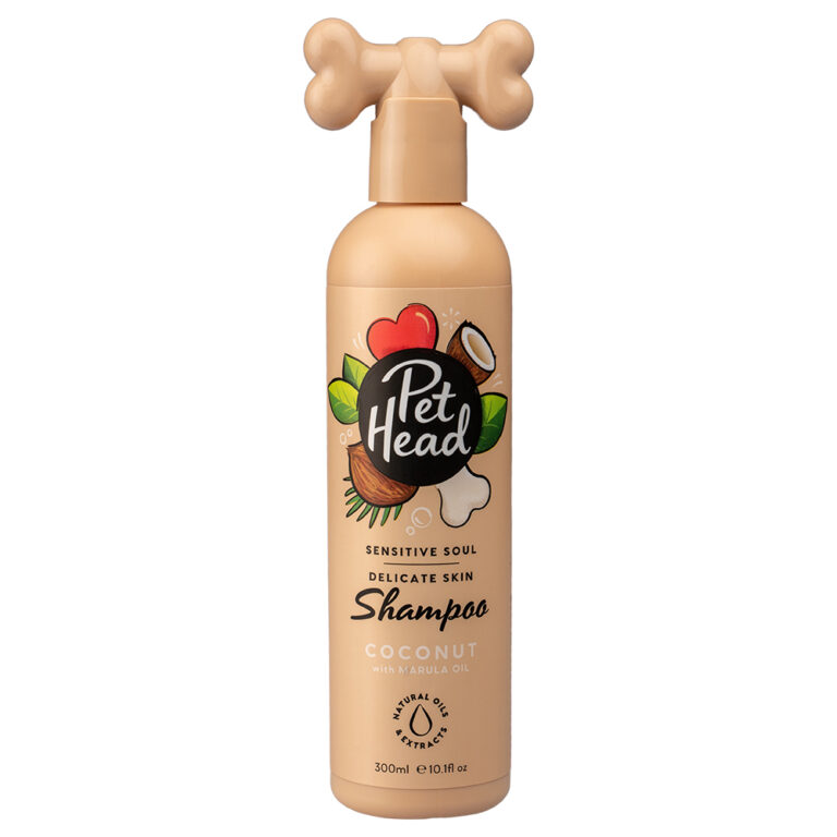 Pet Head Sensitive Soul champú, acondicionador y spray para perros - Champú 2 x 300 ml - Pack Ahorro