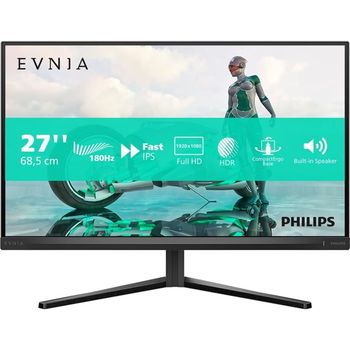 Philips 27m2n3200a Monitor 27" Fhd, 180hz, Fast Ips, 0.5 Ms Mprt, Hdr10