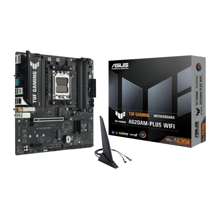 Placa base ASUS TUF GAMING A620AM-PLUS WIFI A620 AM5 DDR5 mATX WiFi 6
