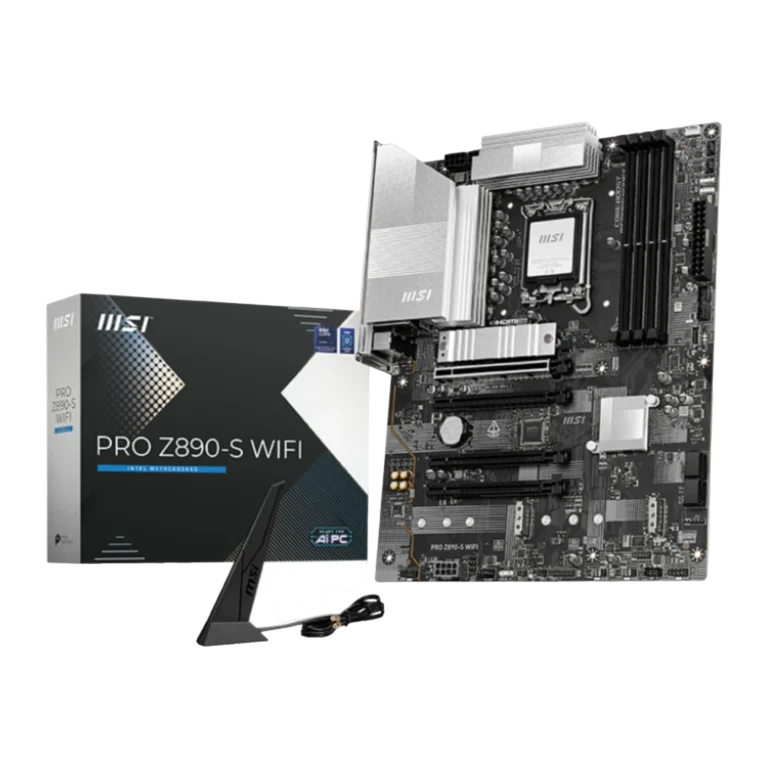 Placa base MSI PRO Z890-S WiFi Z890 LGA 1851 DDR5 ATX WiFi 7