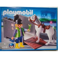 Playmobil 4316 Caballo con transporte *COLECCIONISTA*