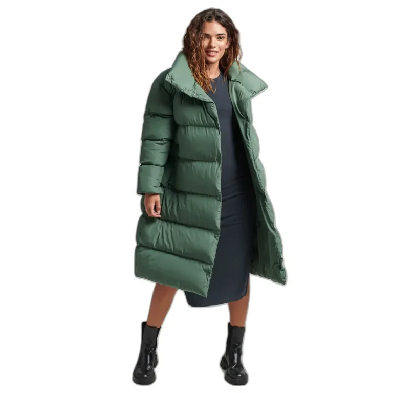 Plumífero largo para mujer Superdry
