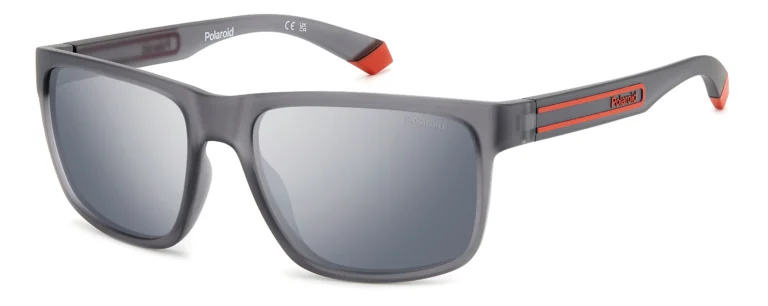 Polaroid Hombre Polaroid PLD 2157/S RIW/EX Gafas de sol Plástico Gris Gris Cuadrada Polarizado Espejo
