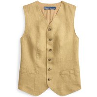 POLO RALPH LAUREN Chaleco de lino camel