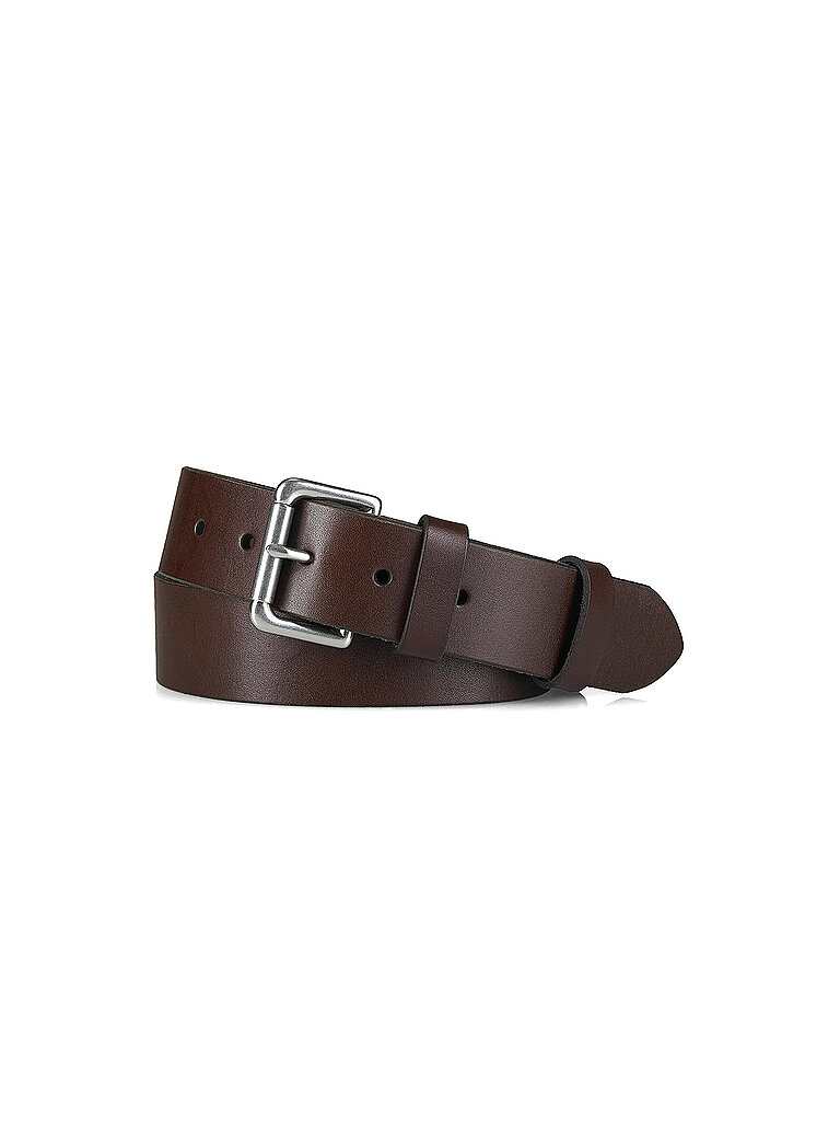 Polo Ralph Lauren Cinturón de cuero marrón 34