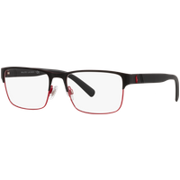 Polo Ralph Lauren Hombre Polo Ralph Lauren 9191 Monturas ópticas Metal Negro Cuadrada Norma