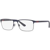 Polo Ralph Lauren Hombre Polo Ralph Lauren 9303 Monturas ópticas Metal Azul Cuadrada Norma