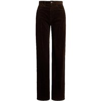 polo ralph lauren pantalon de pana acampanado marron |