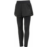 PUMA RT Shorts & Long Tight Mujer Fitness 2 en 1 Pantalón 898298-01