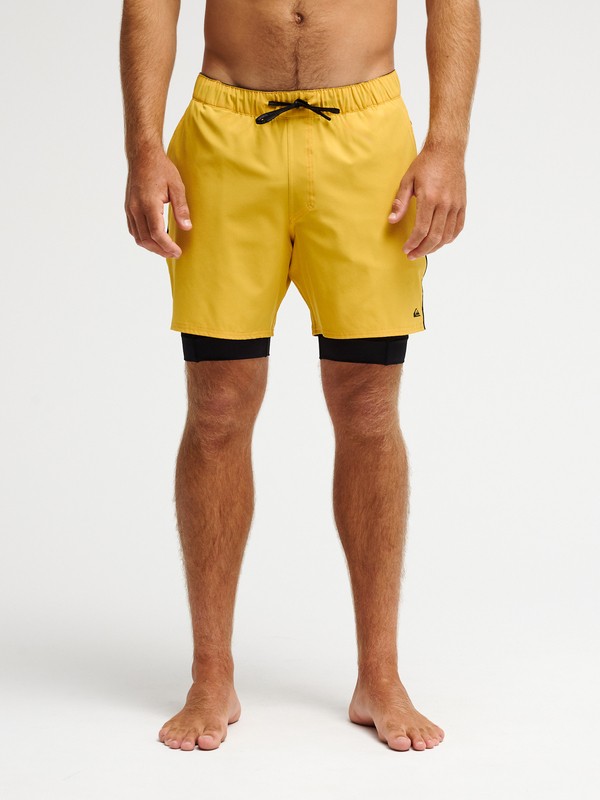 Quiksilver - Highline Amphibian 17" - Boardshort anfibio Amarillo Hombre
