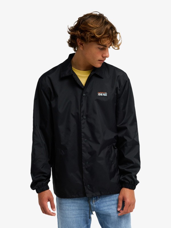 Quiksilver - One Piece Coach - Chaqueta repelente al agua Negro Hombre