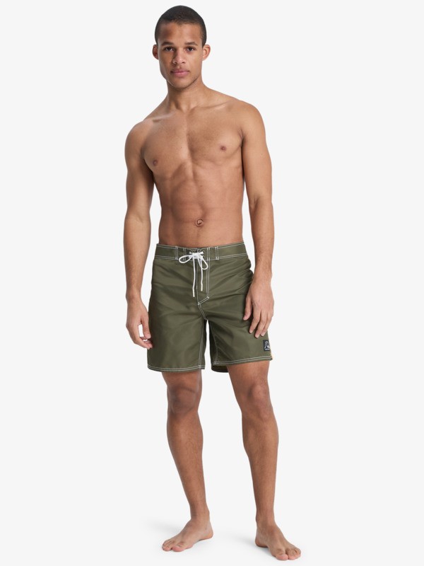 Quiksilver - Original Vibes 18" - Boardshort Verde Hombre