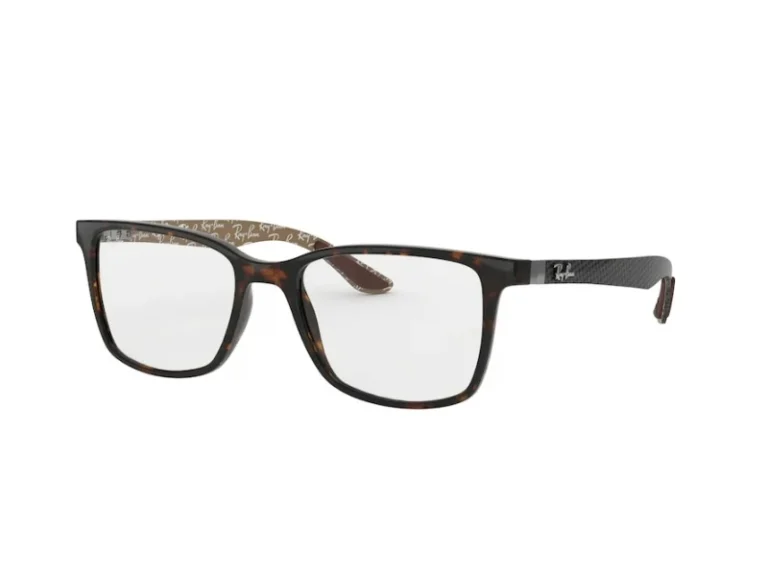 Ray - Ban Unisex Ray - Ban 5846 Monturas ópticas Inyectado Tortuga Transparente Cuadrada Norma