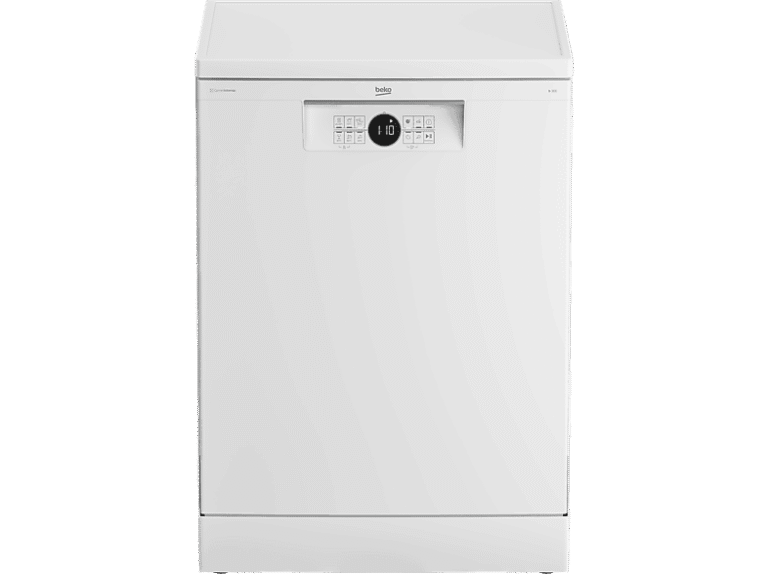 REACONDICIONADO Seminuevo Bueno Lavavajillas - Beko BDFN26640WC, 16 servicios, 6 programas, 59.8 cm, Tercera bandeja, Blanco