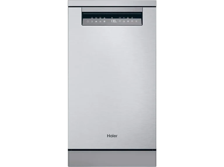 REACONDICIONADO Seminuevo Bueno Lavavajillas - Haier I-Pro Shine Series 5 XF1C3TB1FX, 11 servicios, 8 programas, 45 cm, Motor Inverter, Wi-Fi, Inox