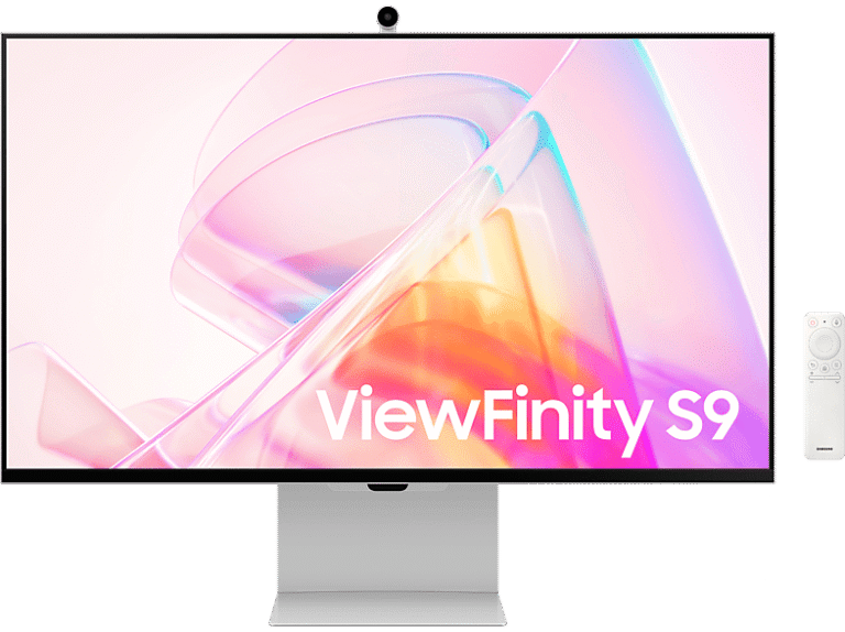 REACONDICIONADO Seminuevo Bueno Monitor - Samsung ViewFinity S9 LS27C902PAUXEN, 27", 5K Ultrawide, 5ms, 60 Hz, Camara, WiFi, Bluetooth, Plata