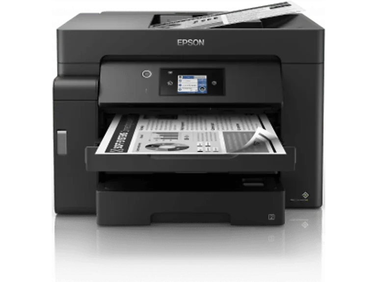 REACONDICIONADO Seminuevo Excelente Impresora multifunción - Epson EcoTank ET-M16600, Monocromo, 4800 x 2400 DPI, 25 ipm, A4, A3, WiFi, Negro
