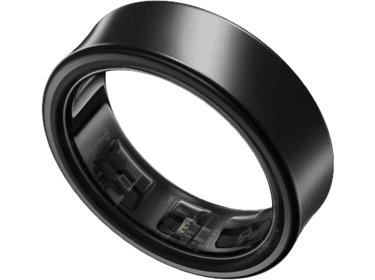 REACONDICIONADO Seminuevo Muy bueno Anillo Inteligente - Samsung Galaxy Ring, Tamaño 8(18.2 mm), Negro, IA, Titanio, Batería hasta 7 días, BT 5.4, ANC