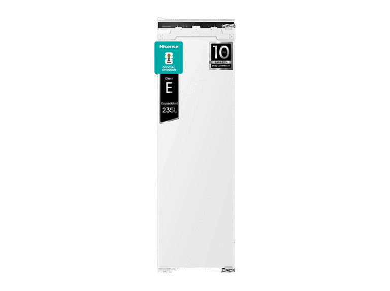 REACONDICIONADO Seminuevo Muy bueno Congelador integrable - Hisense FT3B213SAWE, 235 L, 177.2 cm, No Frost, Inverter Integrable
