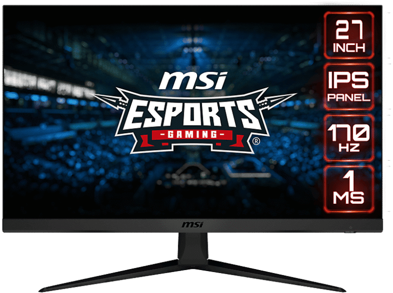 REACONDICIONADO Seminuevo Muy bueno Monitor gaming - MSI G2712, 27 ", Full HD, IPS, 1 ms, 170 Hz Refresh Rate, Negro