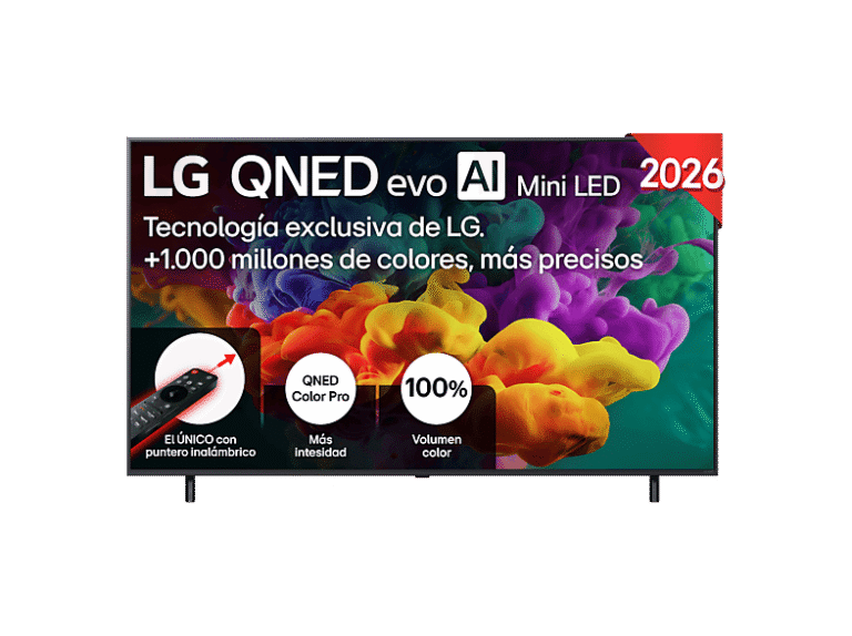 REACONDICIONADO Seminuevo Muy bueno TV QNED Mini LED 65" - LG 65QNED85B6B, UHD 4K, Procesador Inteligente α8 AI Processor 4K Gen3, Smart TV, DVB-T2