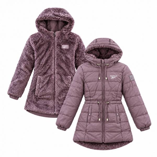 Reebok Reversed to Snow Mujer Reversible-Chaquetón OLRB2266-Uva