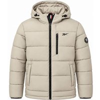 Reebok Stretch Puffer Hombre Chaquetón OMRB1502-ESTUCCO