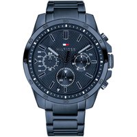 Reloj de Hombre Tommy Hilfiger 1791560, Esfera Azul de 44 MM + Caja de Regalo Elegante