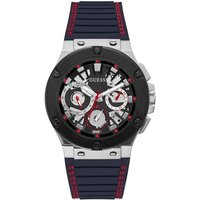 Reloj De Pulsera Guess Gw0487g1 Para Hombre Circuit Acero / Caucho