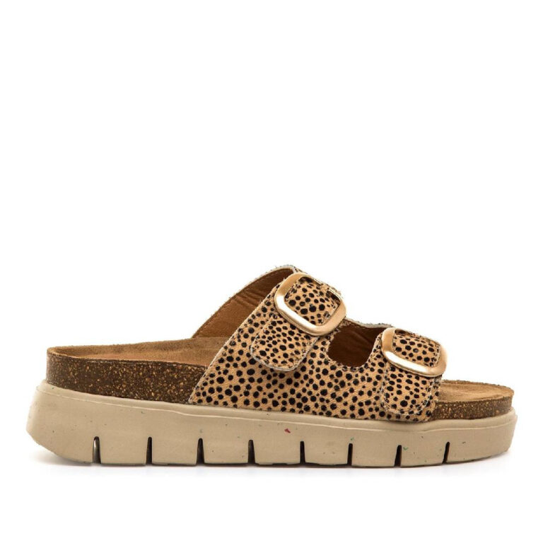 SANDALIAS DE MUJER MUSTANG LION MARRON 54160 62658