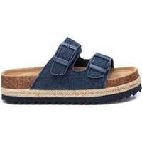 sandalias Xti tejanas de doble pala con hebilla y suela de rafia