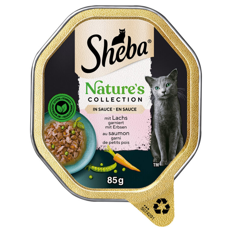 Sheba Nature's Collection en salsa 44 x 85 g - Pack Ahorro - con salmón