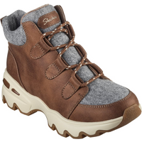 Skechers Big Lug - Botas de senderismo para mujer marrones - Botines hiking - Zapatillas para caminata