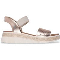 Skechers | Mujer | Sandalias Slip-ins: BOBS Sun Ray - Step Aside bronce