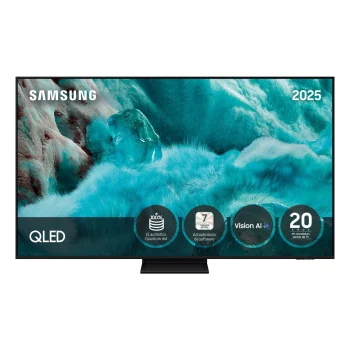 Smart TV QLED 75" (190,5 cm) Samsung TQ75Q7F5AU con IA, 4K UHD, 50 Hz, Q4 AI Processor, Smart TV, OTS Lite, Q-Symphony, Adaptive Sound