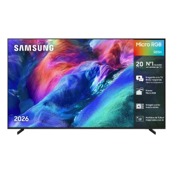 Smart TV RGB 55'' (139.7 cm) Samsung TMR55R85HAUXXC con IA, 4K UHD, 144 Hz, Micro RGB AI Engine, HDR, Dolby Atmos; OTS lite; Q-Symphony