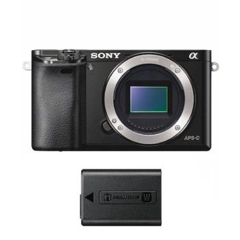 Sony A6000 Body Black + Np-fw50 Battery