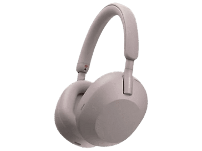Sony Auriculares inalámbricos - Sony WH-1000XM5P, Cancelación ruido (Noise Cancelling), 30h, Hi-Res, Carga Rápida, Con Asistente, Bluetooth, Diadema,