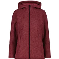 Sudadera con capucha de piel sintética para mujer CMP Knit Tech