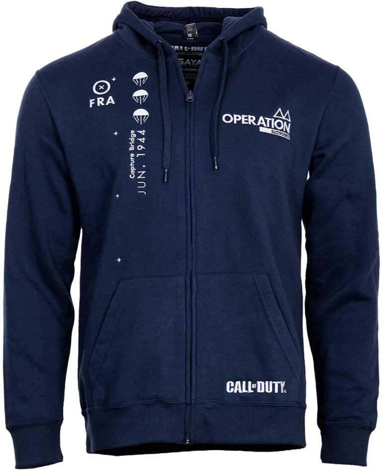 sudadera con cremallera call of duty operation marino