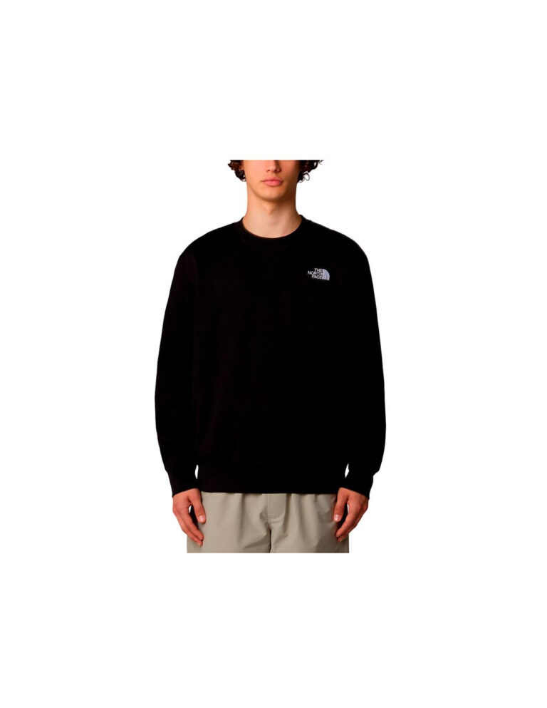 Sudadera de Montaña The North Face Essential Relaxed Crew Tnf Negro Hombre