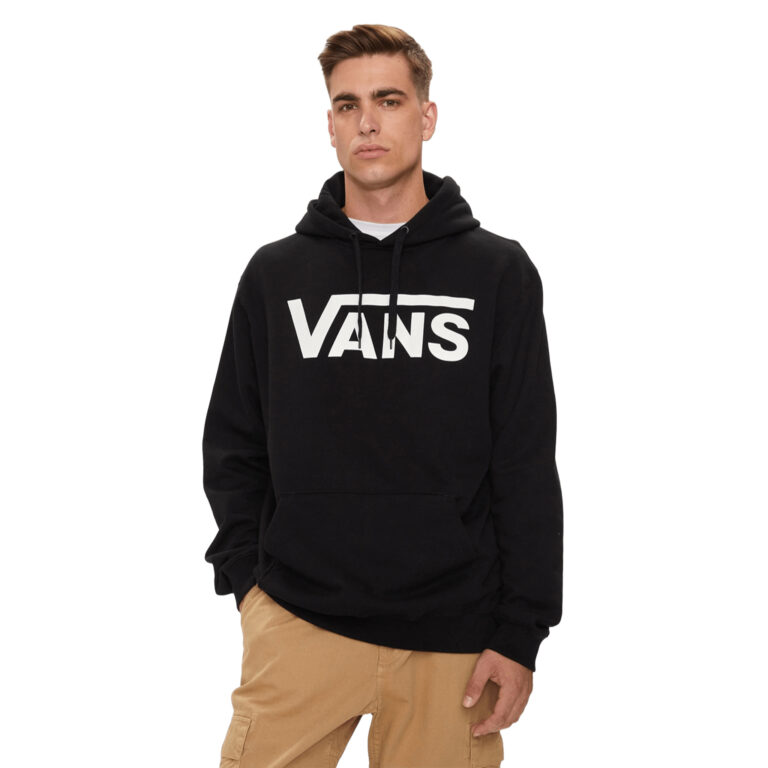 Sudadera Vans Classic Pullover – Sudadera negra con capucha para hombre