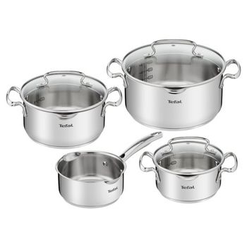 tefal duetto+ g719s735 kit de cacerolas 7 pieza